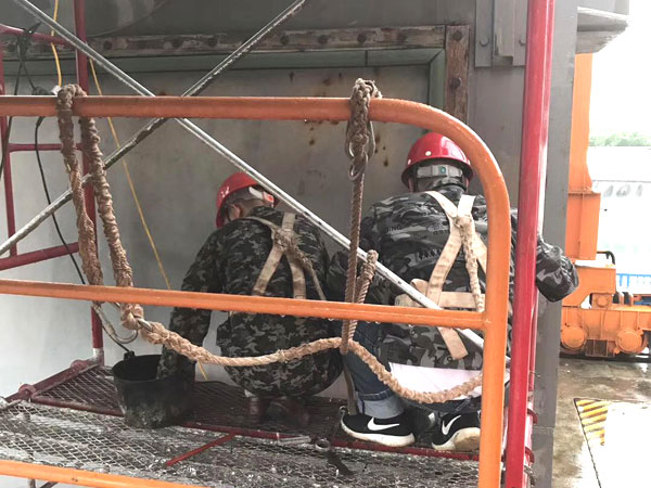 閘門水封更換、改造施工